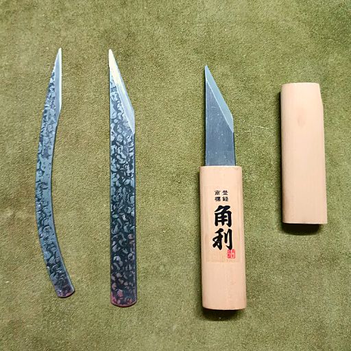 Japanese carving knives Kiridashi available in India