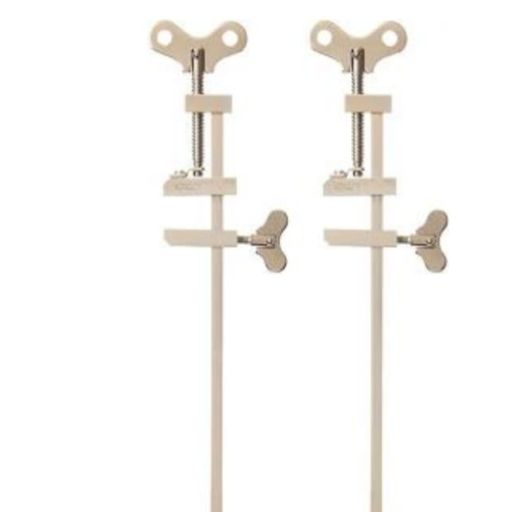 Heavy-duty steel bar clamps for woodworking